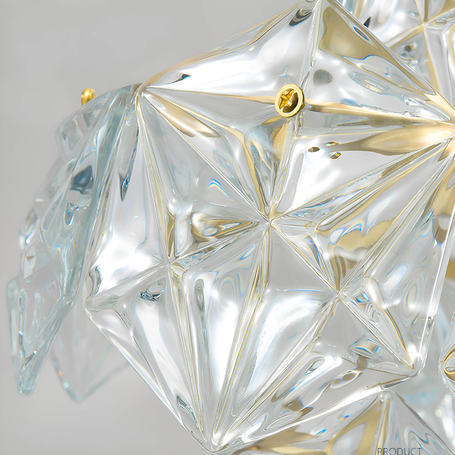 Modern Luxury Snowflake Crystal Shade Table Lamp-details-2 |Sofary