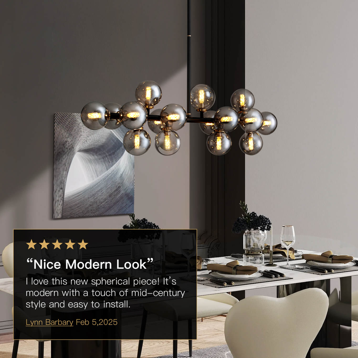 nebula-modern-gray-glass-bubble-linear-chandelier-dining-room-_review-4
