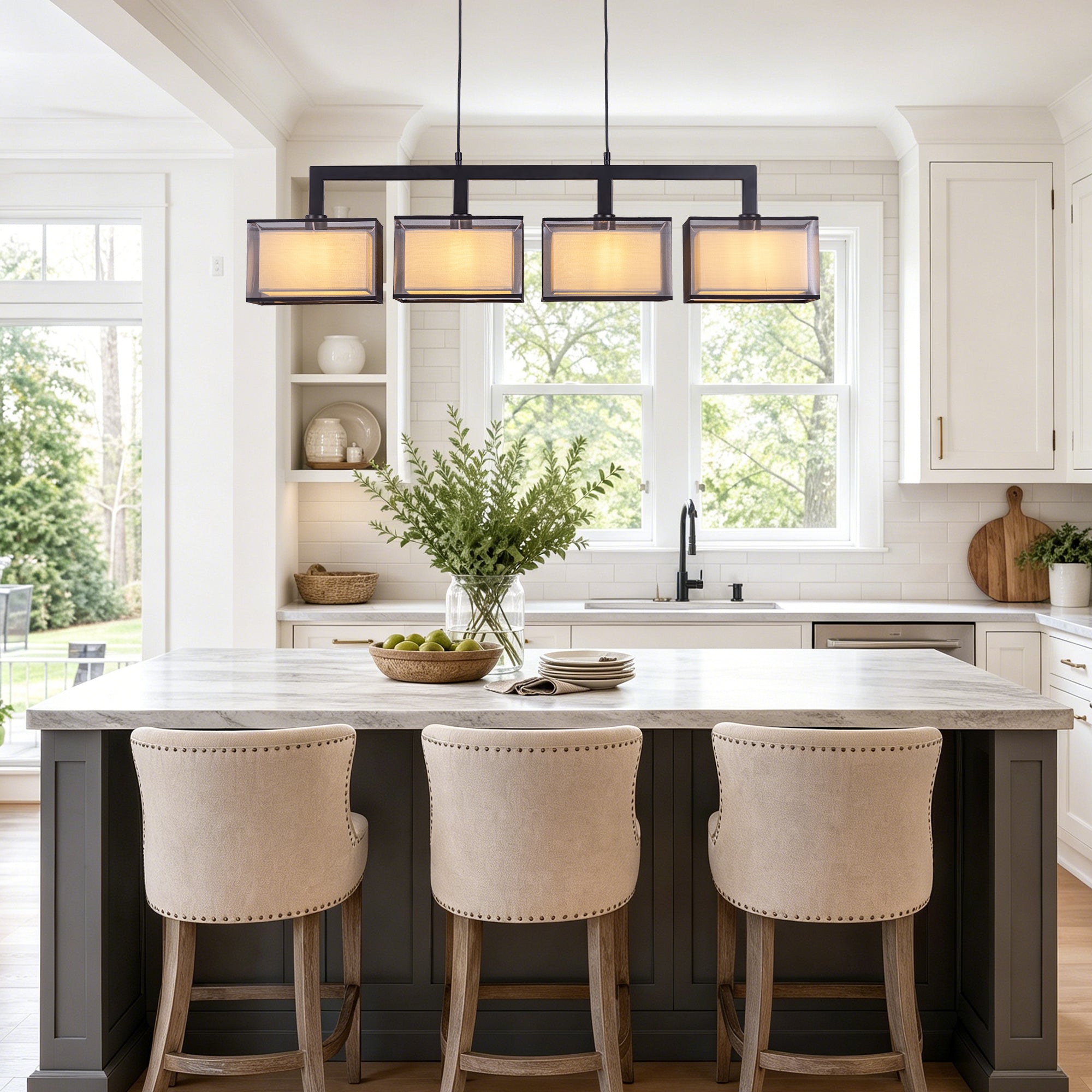 novara-modern-minimalist-black-iron-fabric-linear-chandelier-kitchen-island-daily-sofary-lighting