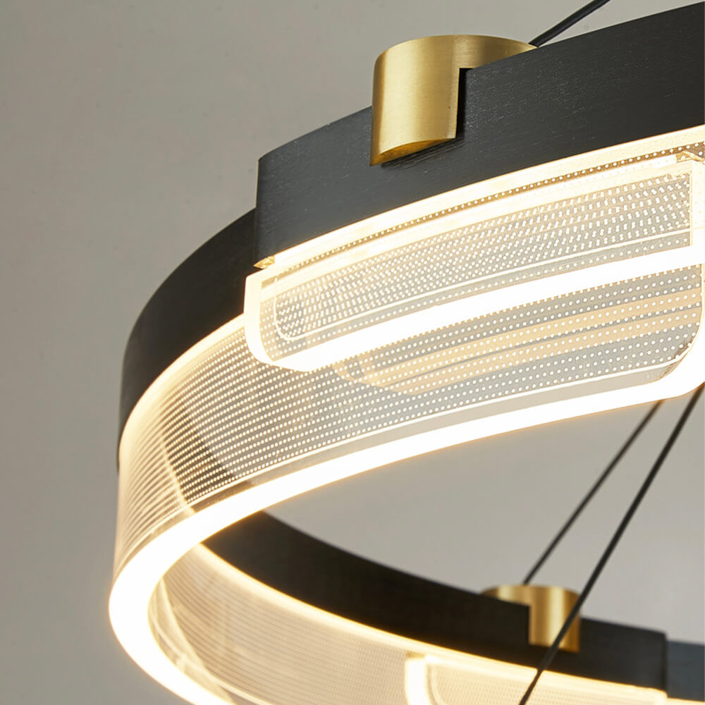 One Ring & Two Rings Pendant Light Fixture-detail-3 | Sofary Lighting