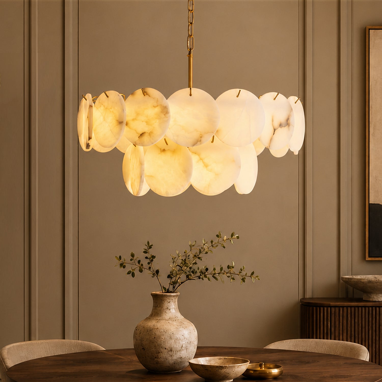 orlisse-modern-luxury-brass-alabaster-double-tier-disc-chandelier-sofary-lighting