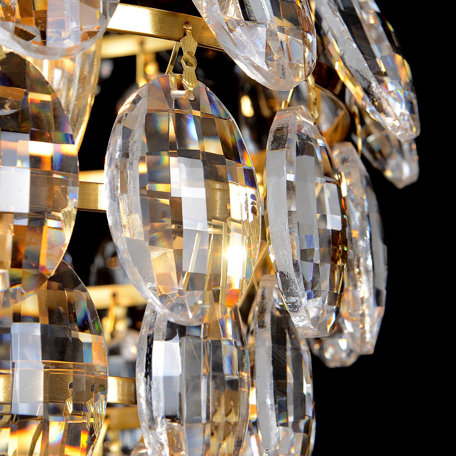 Pine Cone Shape Crystal Chandelier -light-details-2|Sofary