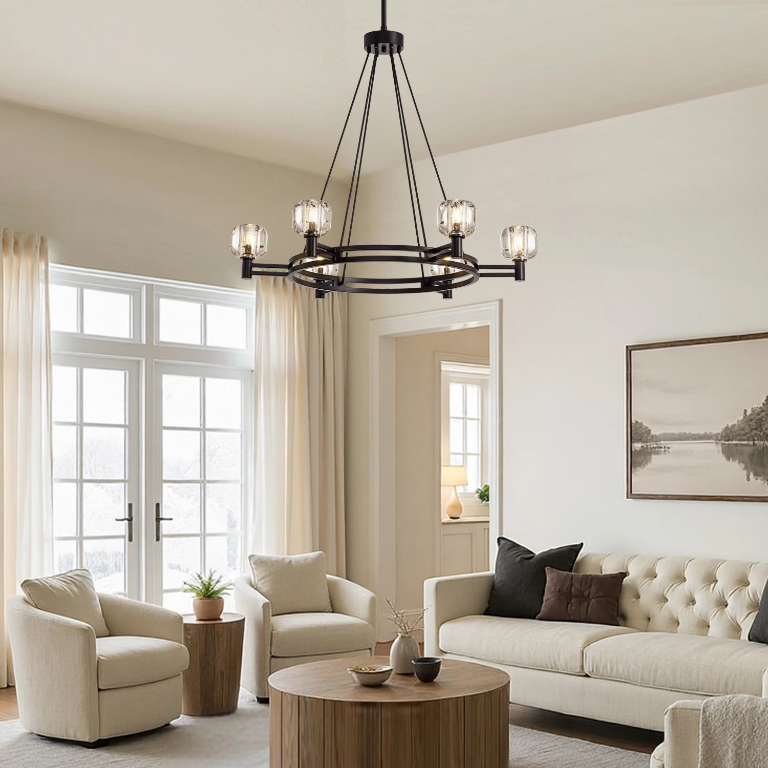 rustic-round-chandelier-with-glass-shades-installed-in-the-living-room-ch460-20250903-sofary-lighting