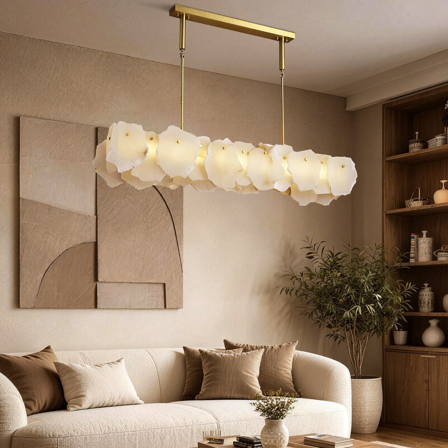 seravelle-modern-luxury-white-alabaster-petal-linear-chandelier-living-room-CH553-20260513