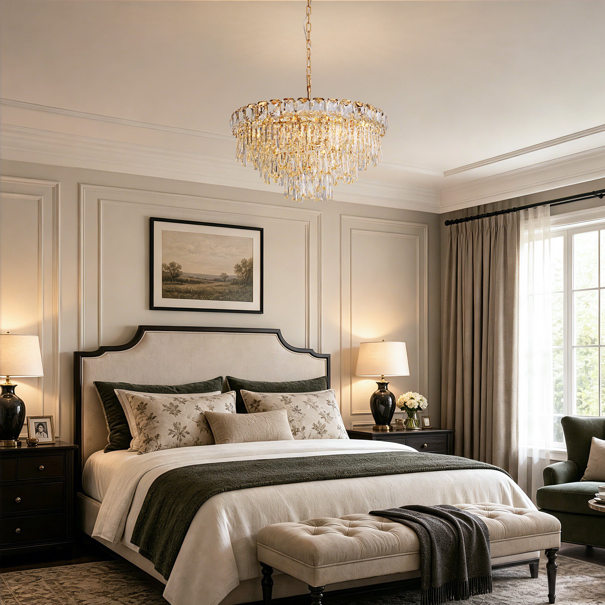 seravia-modern-luxury-gold-crystal-tiered-ring-chandelier-bed-room