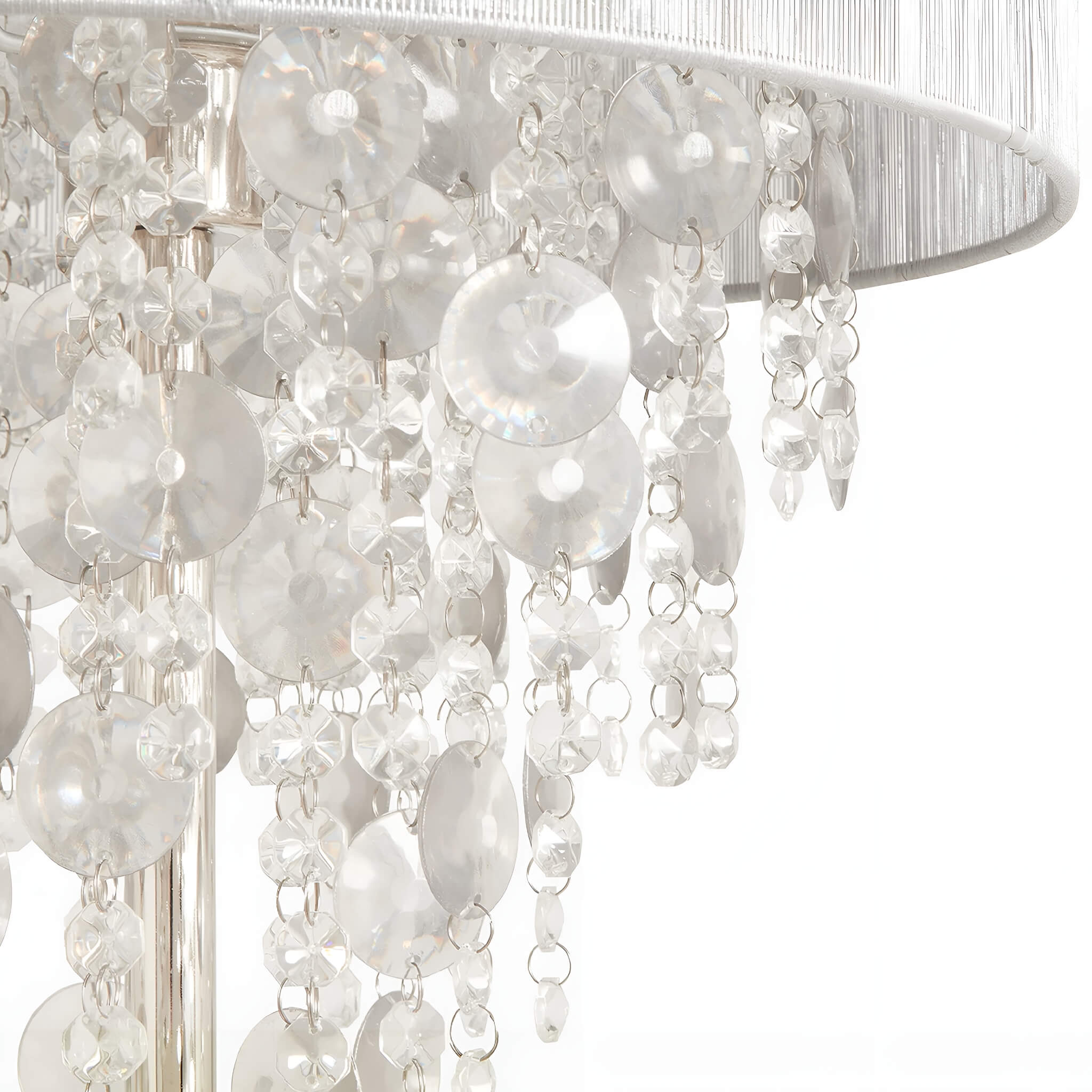 Table Lamp Crystal Light Luxury Living Room -details | Sofary