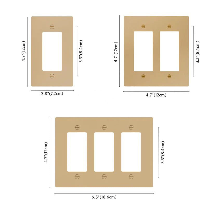 the-brass-outlet-1-to-3-gang-dimension | Sofary Lighting