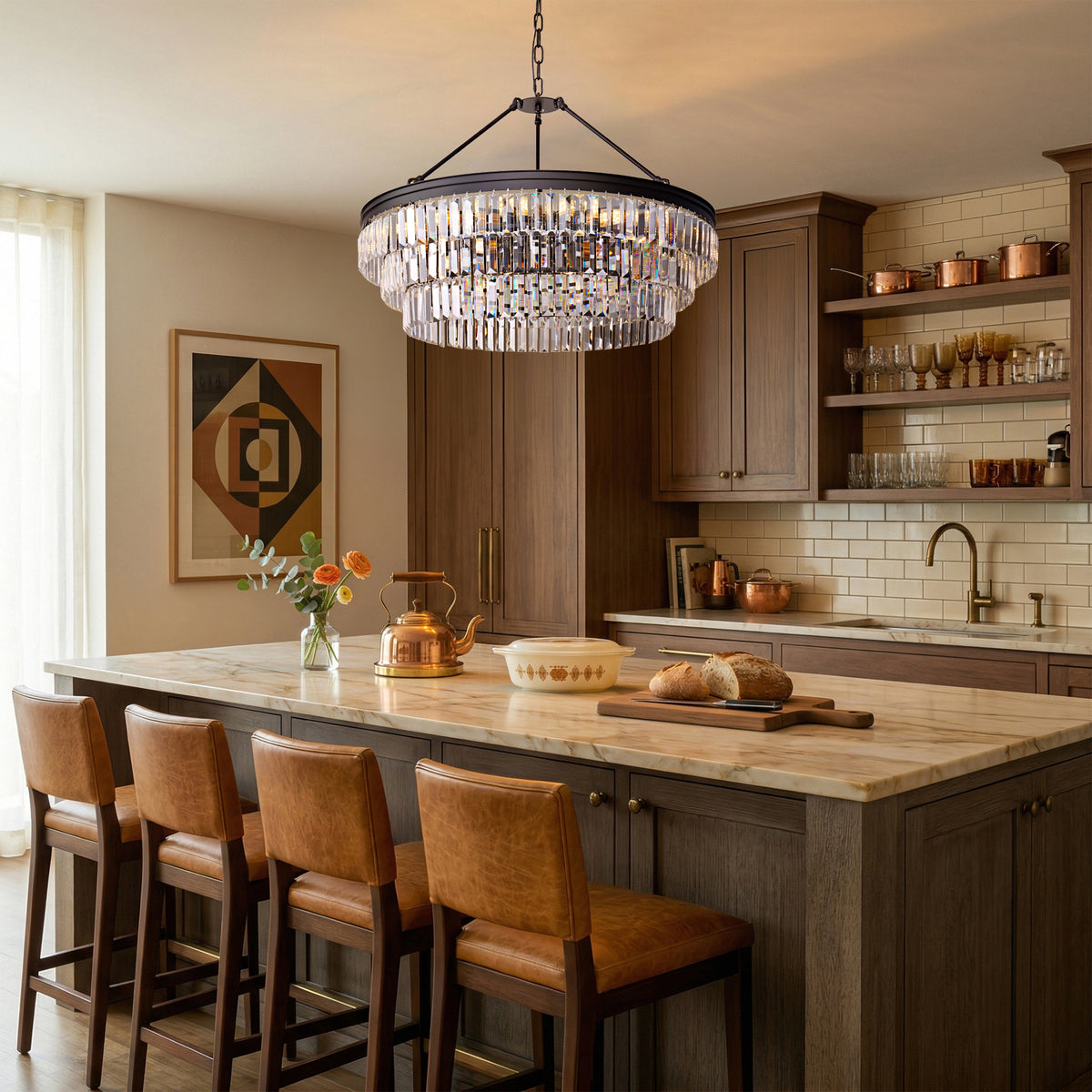 varenne-modern-contemporary-black-crystal-three-tier-round-chandelier-kitchen-island-two-sofary-lighting
