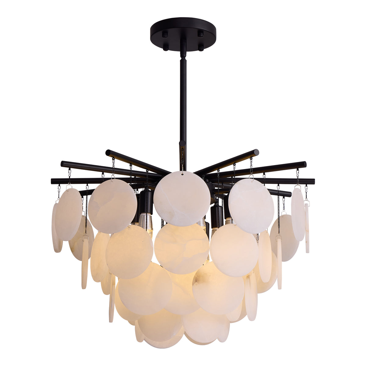 vessara-modern-organic-alabaster-disc-chandelier-white-background-sofary-lighting