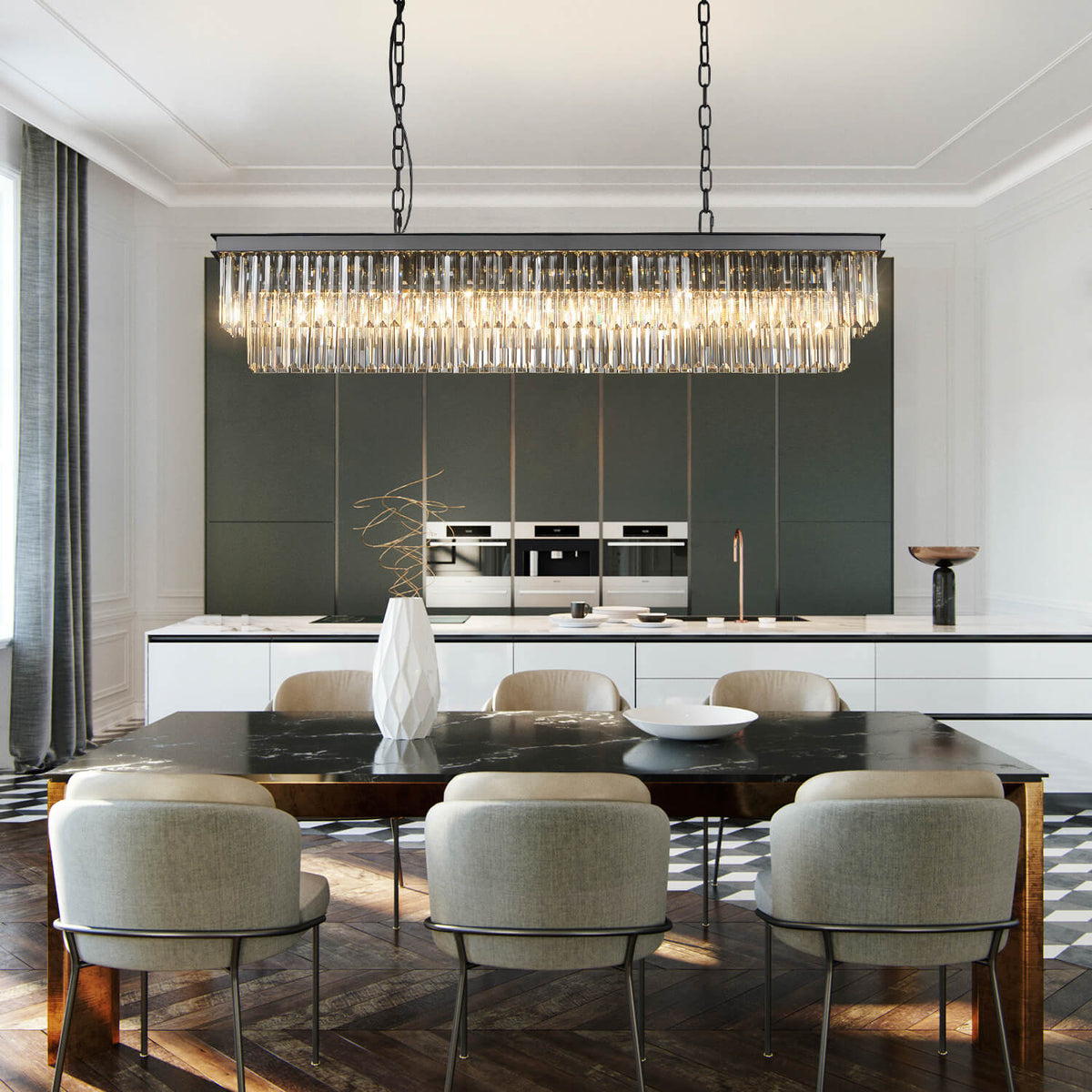 Crystal Dining Room Chandelier