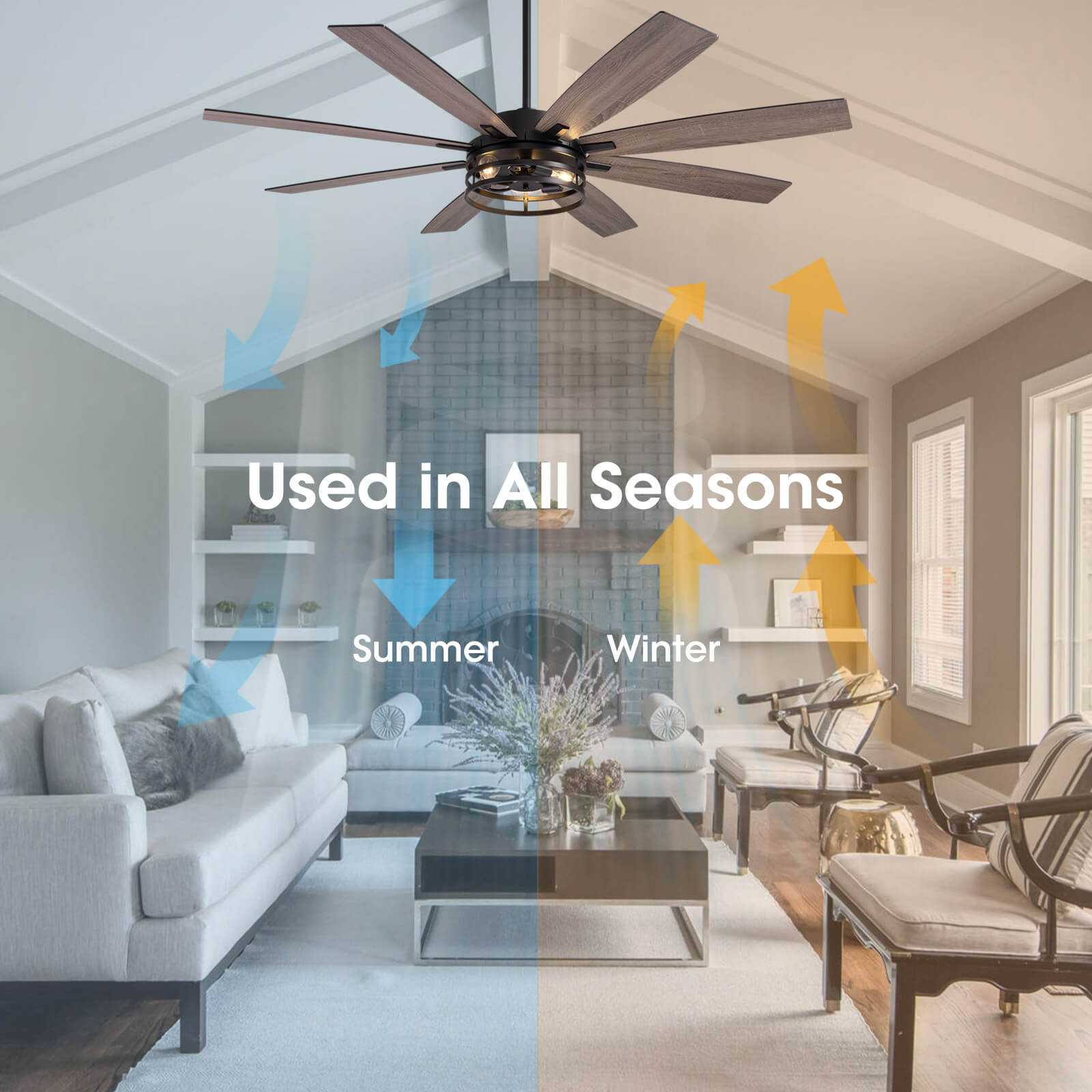 vintara-72-farmhouse-rustic-black-cage-ceiling-fan-with-lights-remote-for-bedroom-living-room-Motor-Forward-and-Reversible-function-3