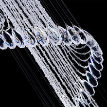 Modern Art Design Crystal Spiral Chandelier - Details