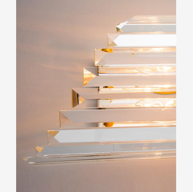 Crystal Wall Sconce Wall Lamp Lighting Fixture - Details