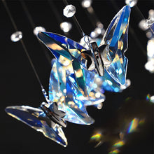Butterfly Shape Crystal Chandelier - Ceiling Light - Crystal Detail | Sofary