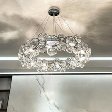 Unique Design Crystal Chrome Chandelier -Pendant Light | Sofary