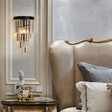 Modern 4-Tiers Crystal Wall Sconce -  Bedroom | Sofary