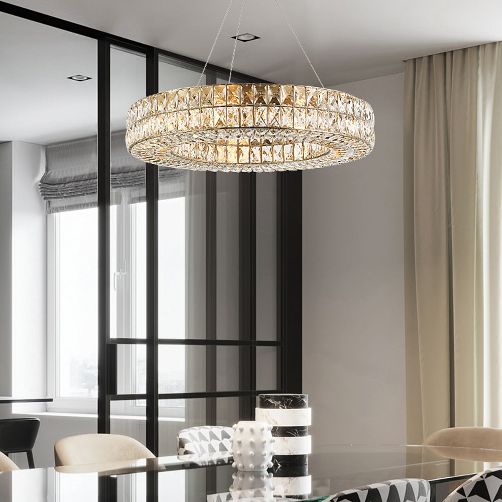 Light Luxuxry Style Crystal Chandelier for Living Room - Living Room
