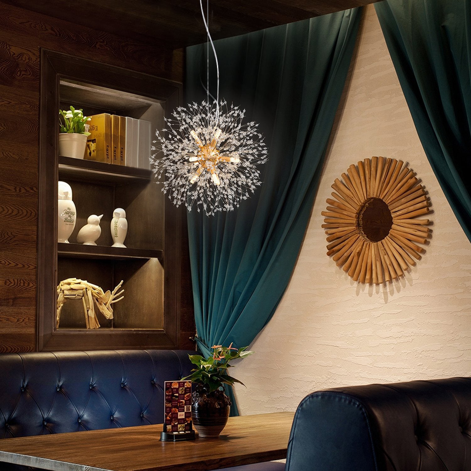 Sputnik Sphere Dandelion Pendant Light