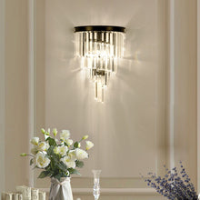 Modern 4-Tiers Crystal Wall Sconce - Living Room | Sofary