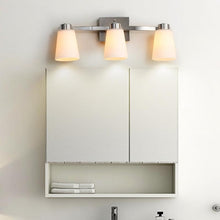 24" Wide Frosted Glass Vanity Light