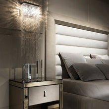 Elegant Crystal Wall Sconces -  Aisle Bedside Light Fixture - Bedroom
