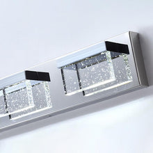 3-Light Chrome LED Modern Vanity Light