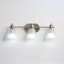 3-Light Frosted Glass Vanity Light