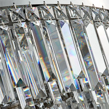 Modern Irregular Crystal Flush Mount Ceiling Light - Crystal Detail | Sofary