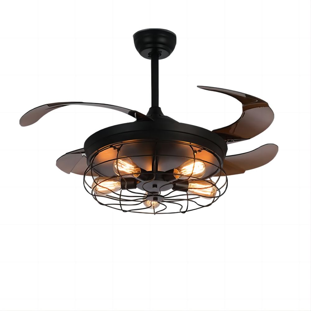 Industrial Ceiling Fan with Retractable Blades----room