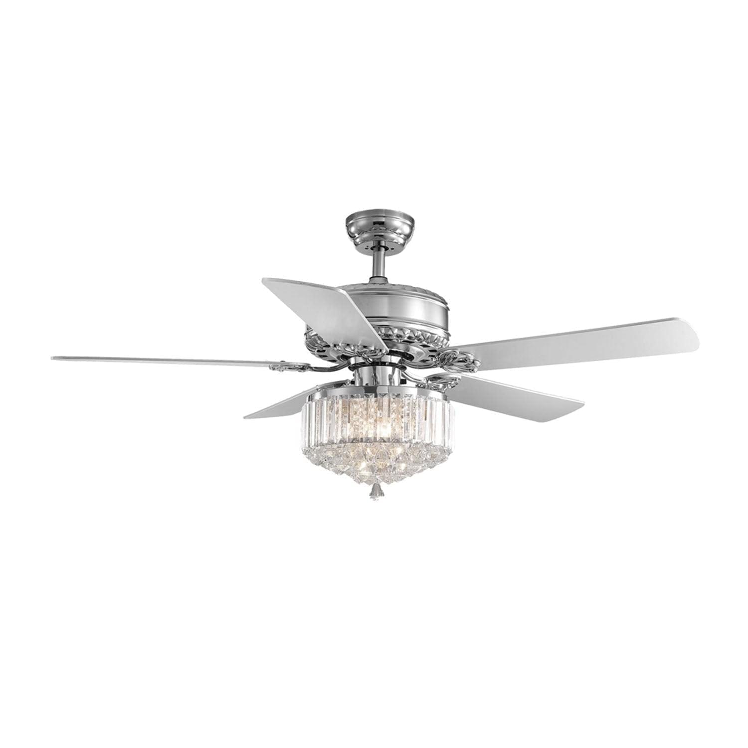 Luxury 5 - Blade Crystal Ceiling Fan with Remote Control