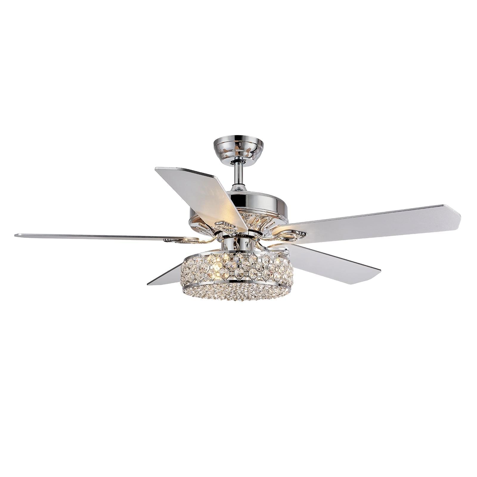 5 - Blade Octagonal Bead Ceiling Fan with Remote Control