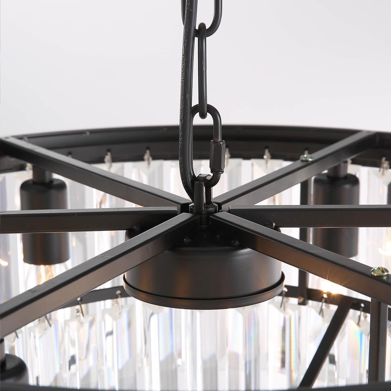 3-Tier Crystal Chandelier Lighting - Details | Sofary