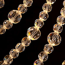 Splendid Waterfall Beaded Curtain Design Crystal Chandelier-Living Room
