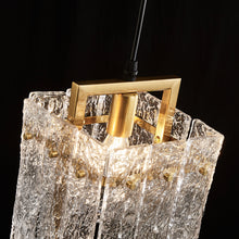 Square Frame Cracked Glass Lampshade Pendant Light - Detail | Sofary