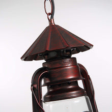 Rustic Lantern Pendant Lighting - Detail