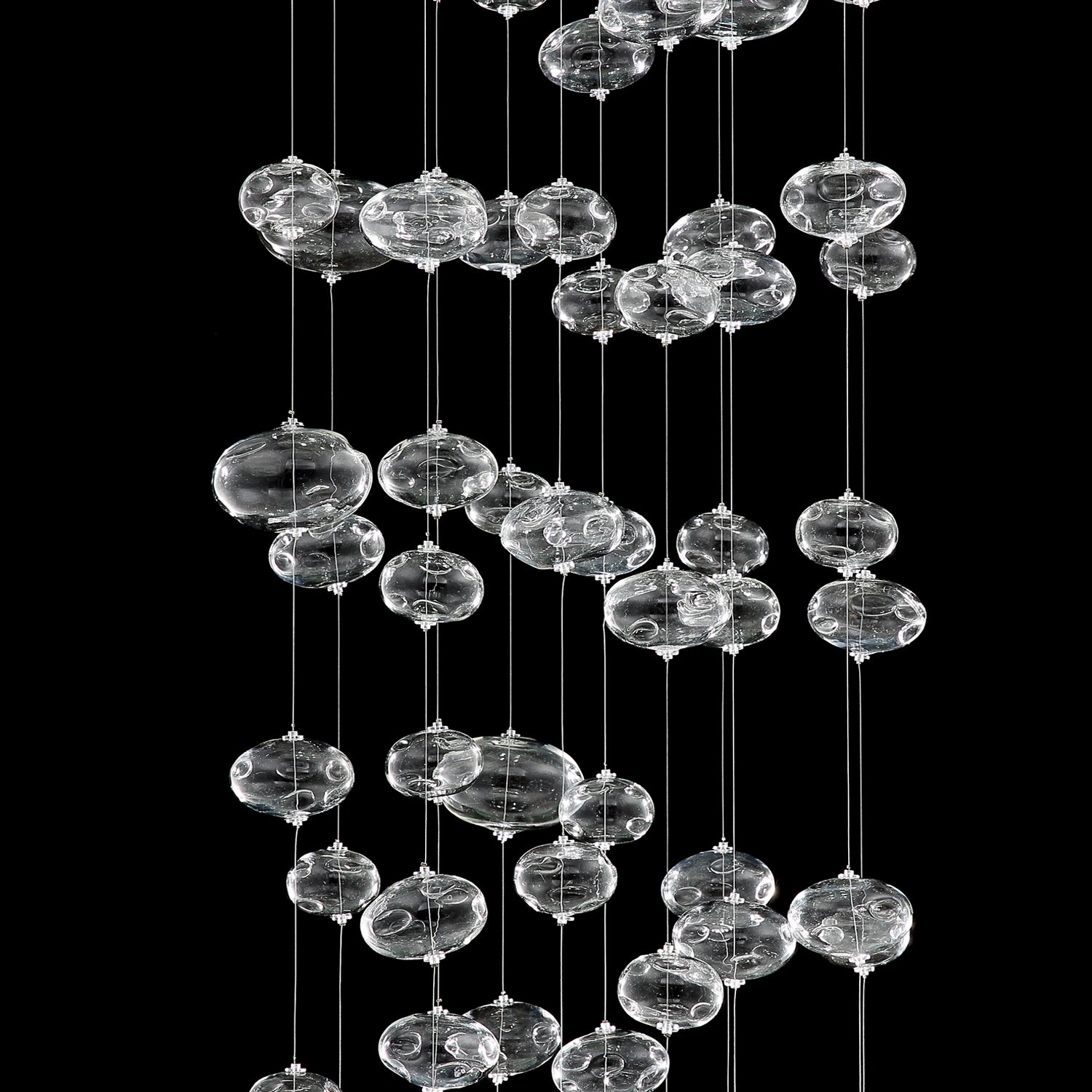 Bubble Glass Chandelier Ceiling Lights Details