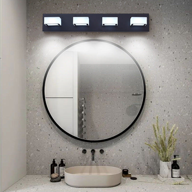 Black LED Modern Vanity Light - Bathroom | Sofary