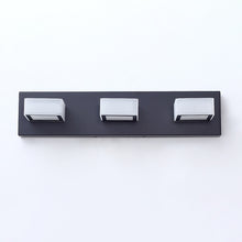 Black LED Modern Vanity Light - White Background | Sofary