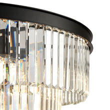 Seven Tier Crystal Chandelier detail