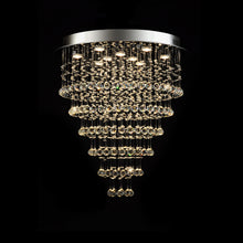 Multi Layer Round Crystal Chandelier Ceiling Lights  | Sofary