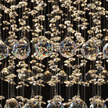 Multi Layer Round Crystal Chandelier Ceiling Lights - Detail | Sofary