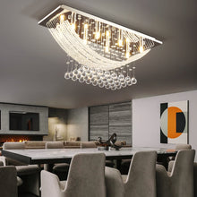 Boat Shape Luxury Crystal Chandelier - Modern Ceiling Light | Sofary