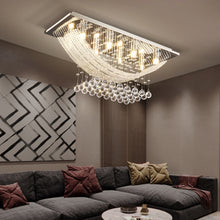 Boat Shape Luxury Crystal Chandelier - Modern Ceiling Light | Sofary