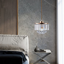 Clear Crystal  Linear Pendant Light - Bedroom | Sofary