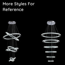 Crystal Ring Chandelier - Multi-Ring Choices