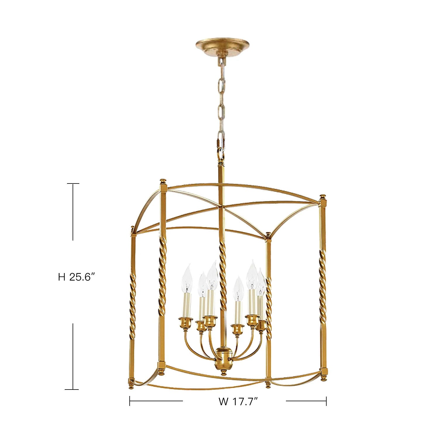 Modern Industry Lantern Geometric Chandelier - Rustic Design | Sofary