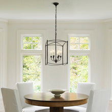 Modern Industry Lantern Geometric Chandelier - Dining Room - Rustic Design | Sofary