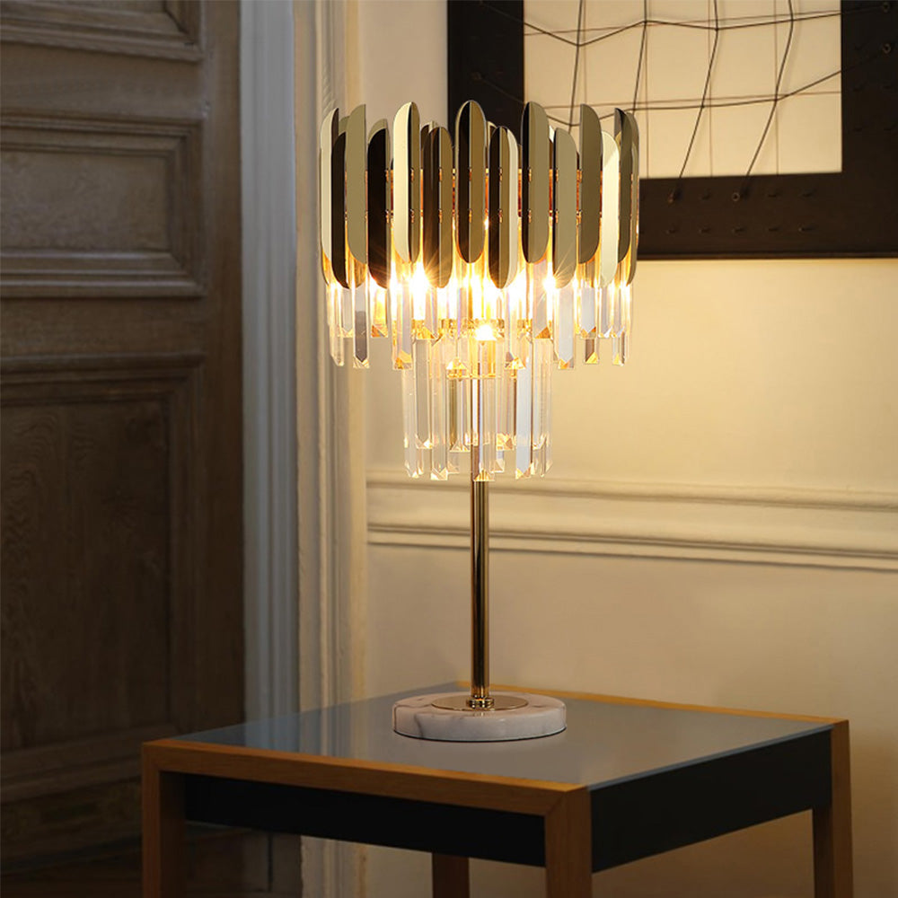 Modern Creative Crystal Bedside Table Lamp - Sofary Lighting