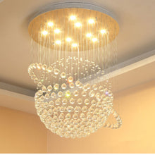 Modern Star Sphere Rain Drop Chandelier with Orbit
