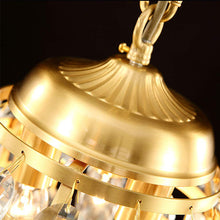 Pine Cone Shape Crystal Chandelier - Dining Room Pendant Light - details